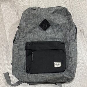 Herschel Supply Company Charcoal and Black Backpack